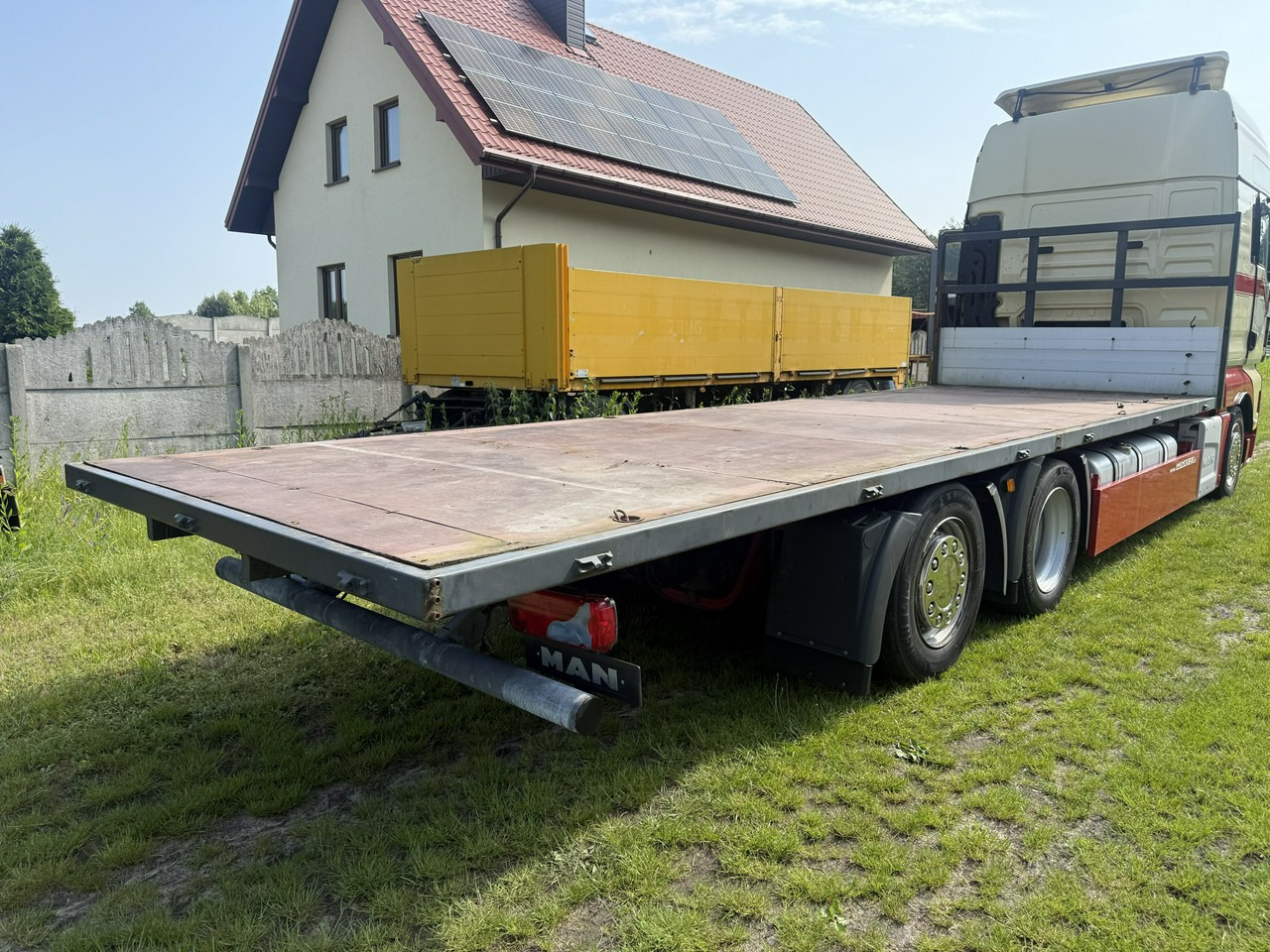 Platformas virsbūve MAN TGL 12.250 Sama Zabudowa Platforma Skrzynia 7,4m / 18 Palet: foto 19