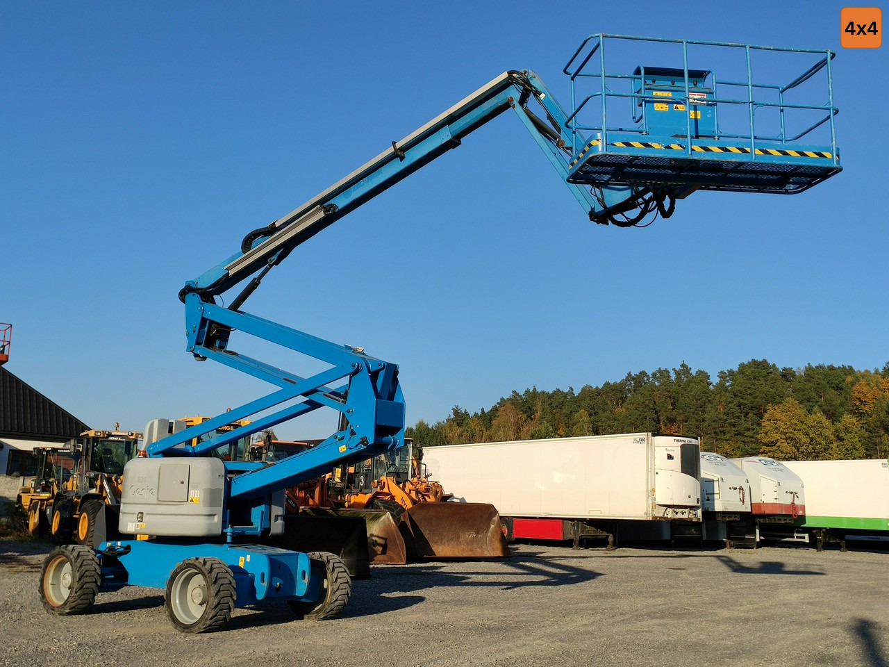 Manitou 200 ATJ,Genie Z60/34 PODNOŚNIK PRZEGUBOWY TELEKOPOWY JGL 4x4 4WD - Izlices pacēlājs: foto 1 Manitou 200 ATJ,Genie Z60/34 PODNOŚNIK PRZEGUBOWY TELEKOPOWY JGL 4x4 4WD - Izlices pacēlājs: foto 1