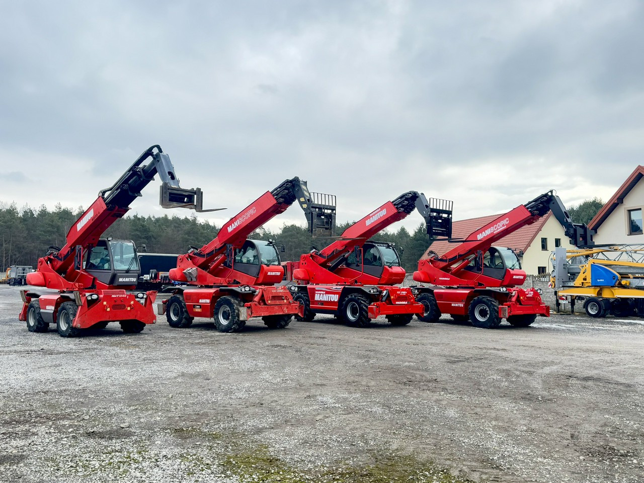 Manitou MRT 1850 ROTO Teleskopowa Obrotowa Dźwig 2150,2140,2540 - Teleskopiskais iekrāvējs: foto 1 Manitou MRT 1850 ROTO Teleskopowa Obrotowa Dźwig 2150,2140,2540 - Teleskopiskais iekrāvējs: foto 1