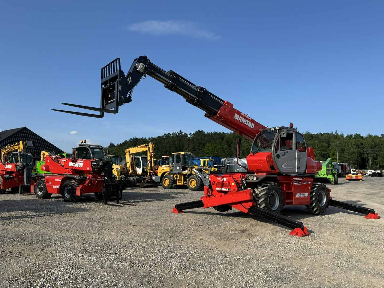 Manitou MRT 2150 ROTO Ładowarka Teleskopowa Obrotowa 2550 - Teleskopiskais iekrāvējs: foto 5 Manitou MRT 2150 ROTO Ładowarka Teleskopowa Obrotowa 2550 - Teleskopiskais iekrāvējs: foto 5
