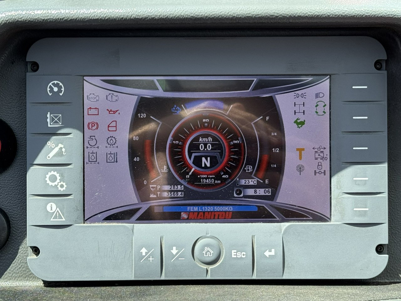 Teleskopiskais iekrāvējs Manitou MRT 2150 + ROTO Ładowarka Teleskopowa Obrotowa: foto 25