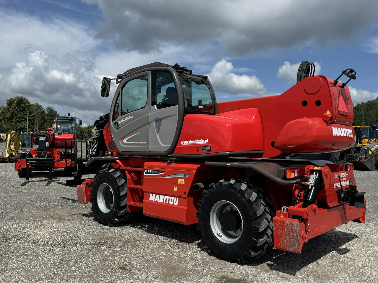 Teleskopiskais iekrāvējs Manitou MRT 2150 + ROTO Ładowarka Teleskopowa Obrotowa: foto 18