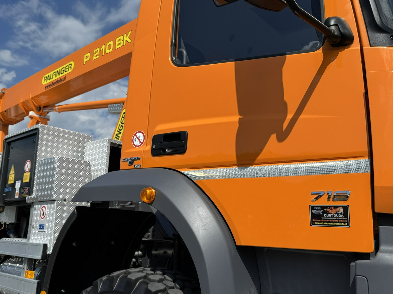 Mercedes Atego 718 E6 4x4 Zwyżka PALFINGER P210 BK Podnośnik Koszowy - Autopacēlājs: foto 5 Mercedes Atego 718 E6 4x4 Zwyżka PALFINGER P210 BK Podnośnik Koszowy - Autopacēlājs: foto 5