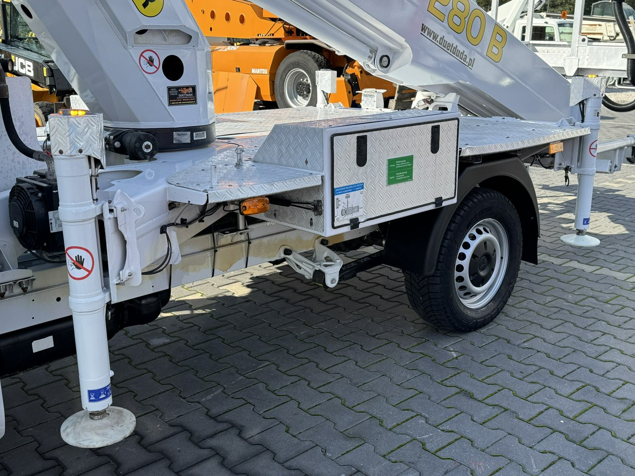 Mercedes Sprinter Zwyżka Podnośnik Koszowy PALFINGER P280 B UDT - Autopacēlājs: foto 3 Mercedes Sprinter Zwyżka Podnośnik Koszowy PALFINGER P280 B UDT - Autopacēlājs: foto 3