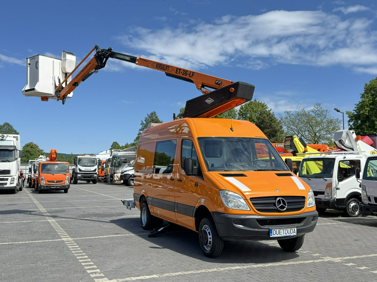 Mercedes Sprinter Zwyżka Podnośnik Koszowy VERSALIFT KLUBB ET-36-LF UDT - Autopacēlājs: foto 3 Mercedes Sprinter Zwyżka Podnośnik Koszowy VERSALIFT KLUBB ET-36-LF UDT - Autopacēlājs: foto 3