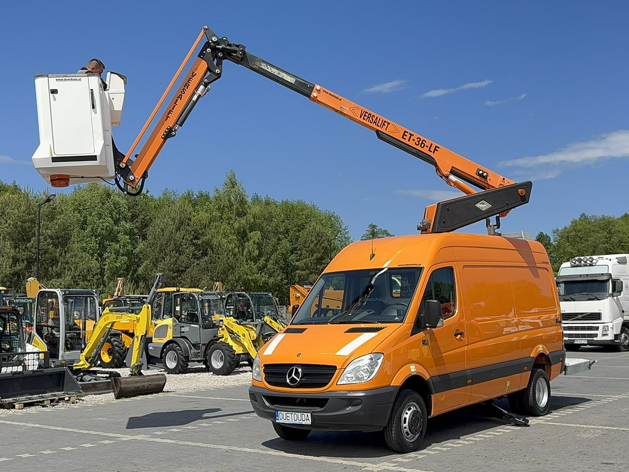 Mercedes Sprinter Zwyżka Podnośnik Koszowy VERSALIFT KLUBB ET-36-LF UDT - Autopacēlājs: foto 4 Mercedes Sprinter Zwyżka Podnośnik Koszowy VERSALIFT KLUBB ET-36-LF UDT - Autopacēlājs: foto 4