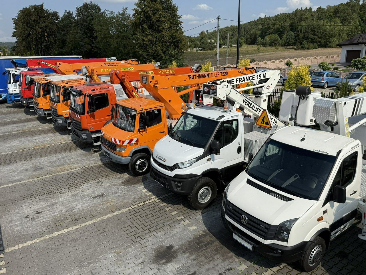 Mercedes Vario 814 D 4x4 Zwyżka RUTHMANN STEIGER T220 Podnośnik Koszowy - Autopacēlājs: foto 5 Mercedes Vario 814 D 4x4 Zwyżka RUTHMANN STEIGER T220 Podnośnik Koszowy - Autopacēlājs: foto 5