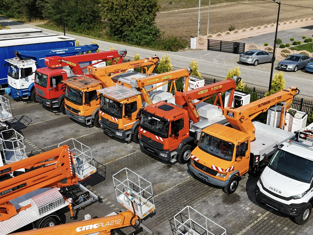 Mercedes Vario 814 D 4x4 Zwyżka RUTHMANN STEIGER T220 Podnośnik Koszowy - Autopacēlājs: foto 1 Mercedes Vario 814 D 4x4 Zwyżka RUTHMANN STEIGER T220 Podnośnik Koszowy - Autopacēlājs: foto 1