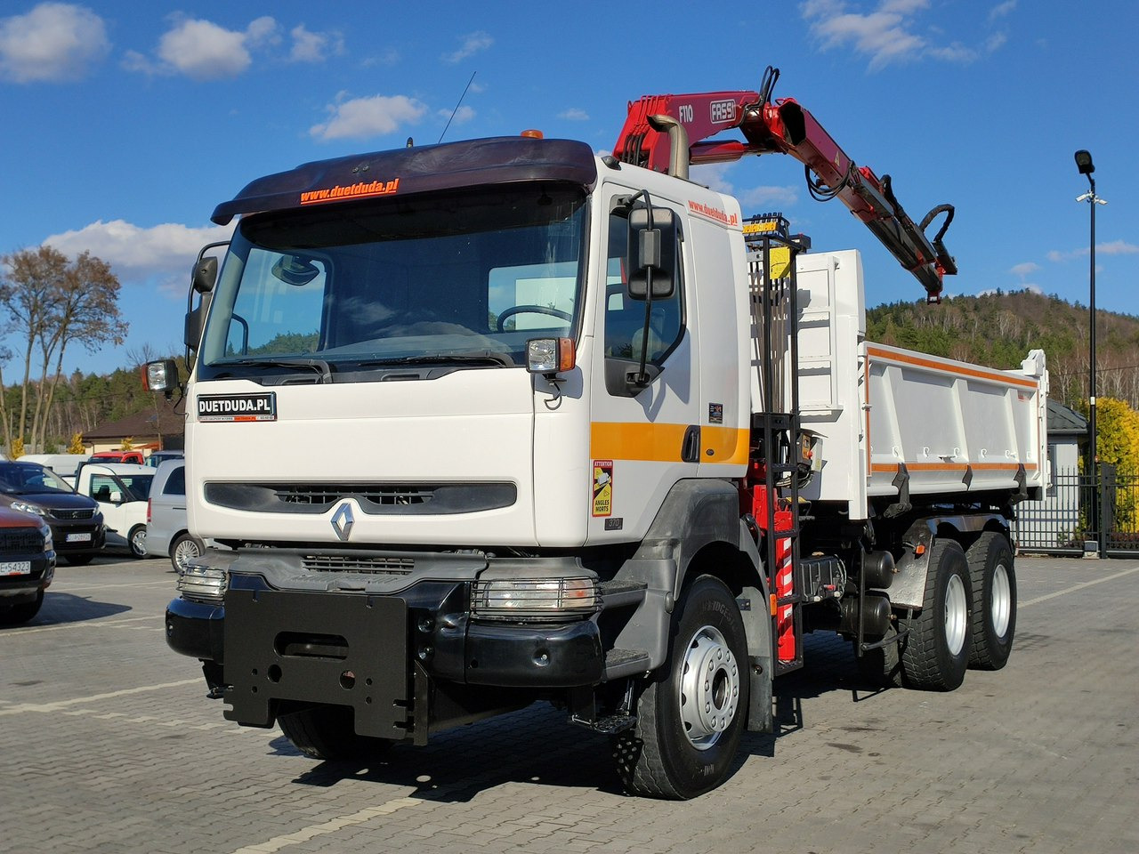Renault Kerax 26.370 6x4 Mocny HDS FASSI F110 - Kravas automašīna pašizgāzējs, Kravas auto ar manipulatoru: foto 2 Renault Kerax 26.370 6x4 Mocny HDS FASSI F110 - Kravas automašīna pašizgāzējs, Kravas auto ar manipulatoru: foto 2