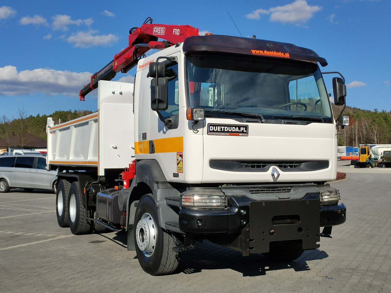 Renault Kerax 26.370 6x4 Mocny HDS FASSI F110 - Kravas automašīna pašizgāzējs, Kravas auto ar manipulatoru: foto 3 Renault Kerax 26.370 6x4 Mocny HDS FASSI F110 - Kravas automašīna pašizgāzējs, Kravas auto ar manipulatoru: foto 3
