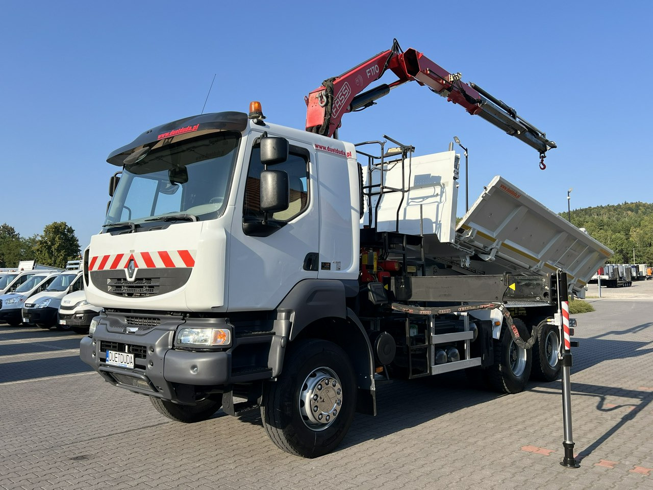 Renault Kerax 26.390 6x4 Mocny HDS FASSI F170 Sterowanie Radiowe - Kravas automašīna pašizgāzējs, Kravas auto ar manipulatoru: foto 1 Renault Kerax 26.390 6x4 Mocny HDS FASSI F170 Sterowanie Radiowe - Kravas automašīna pašizgāzējs, Kravas auto ar manipulatoru: foto 1
