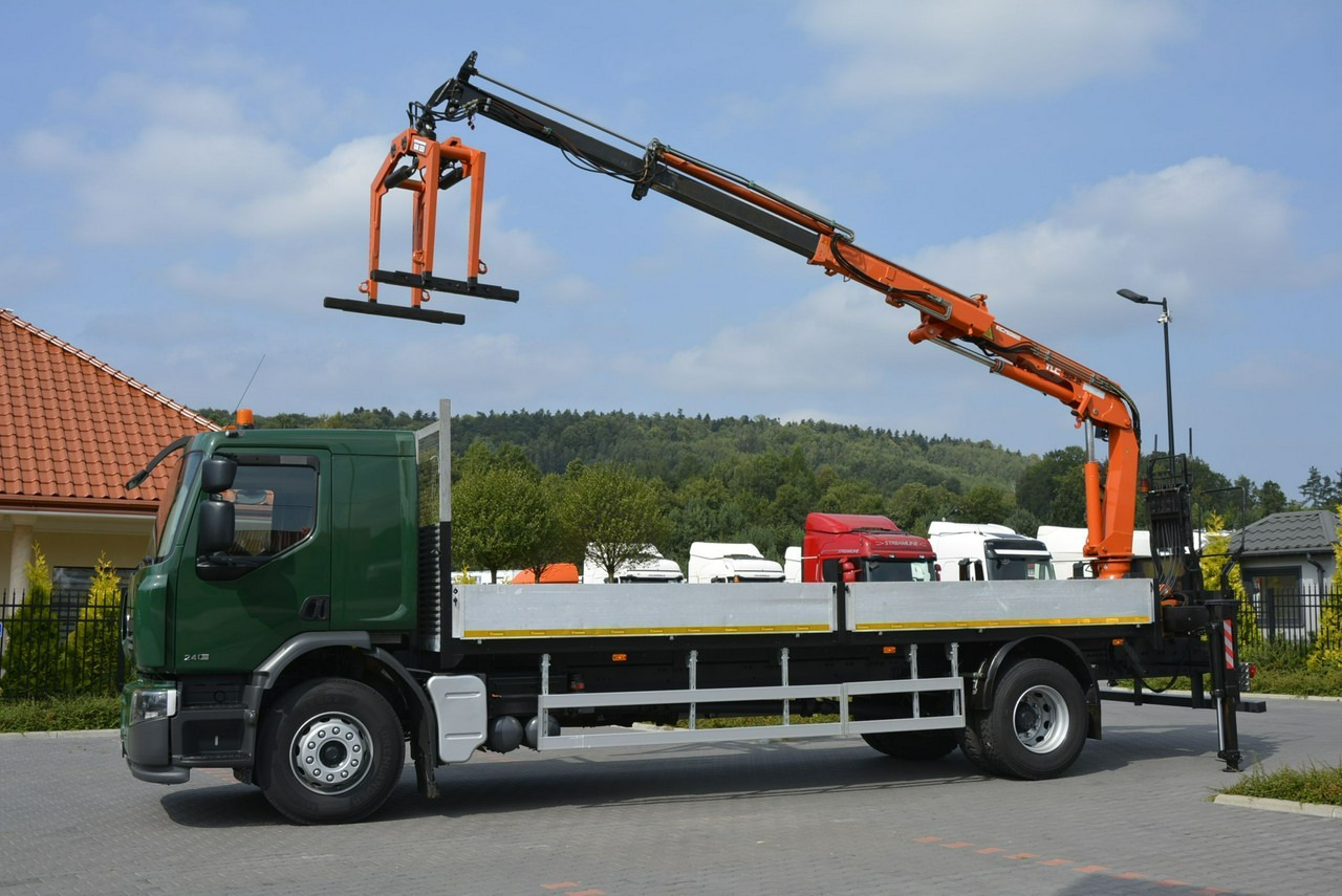 Renault Premium 180.240DXI długość Skrzyni-6.820cm + HDS TEREX TLC 92.2 - Bortu kravas automašīna/ Platforma, Kravas auto ar manipulatoru: foto 3 Renault Premium 180.240DXI długość Skrzyni-6.820cm + HDS TEREX TLC 92.2 - Bortu kravas automašīna/ Platforma, Kravas auto ar manipulatoru: foto 3