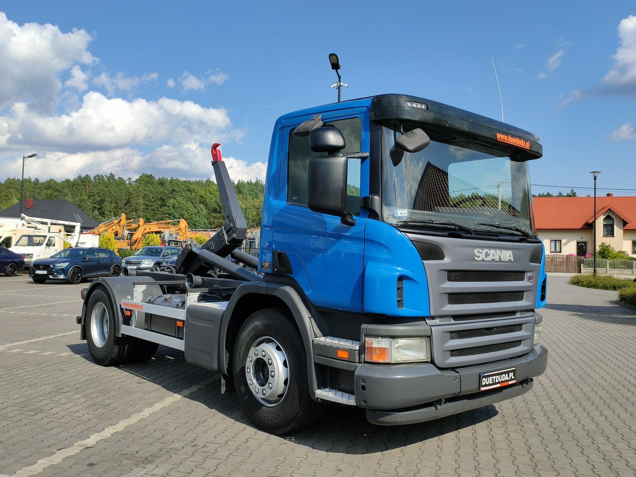 Scania P 280 N321 EURO 5 Hakowiec Hak 4x2 SKIBICKI - Pacēlājs ar āķi: foto 3 Scania P 280 N321 EURO 5 Hakowiec Hak 4x2 SKIBICKI - Pacēlājs ar āķi: foto 3