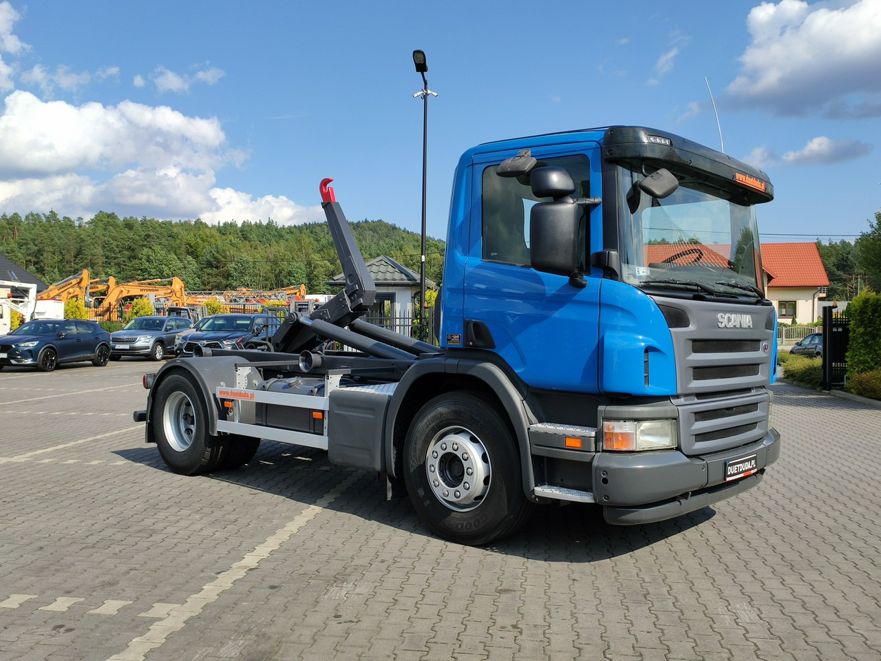 Scania P 280 N321 EURO 5 Hakowiec Hak 4x2 SKIBICKI - Pacēlājs ar āķi: foto 5 Scania P 280 N321 EURO 5 Hakowiec Hak 4x2 SKIBICKI - Pacēlājs ar āķi: foto 5