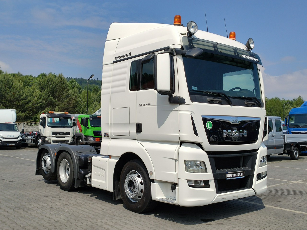 MAN TGX 26.480 E6 XLX 6x2 - Vilcējs: foto 1 MAN TGX 26.480 E6 XLX 6x2 - Vilcējs: foto 1