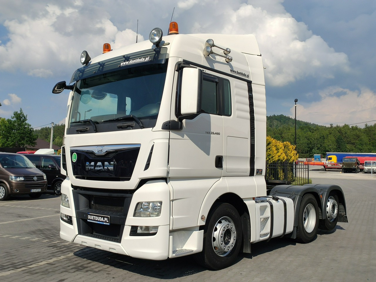 MAN TGX 26.480 E6 XLX 6x2 - Vilcējs: foto 2 MAN TGX 26.480 E6 XLX 6x2 - Vilcējs: foto 2