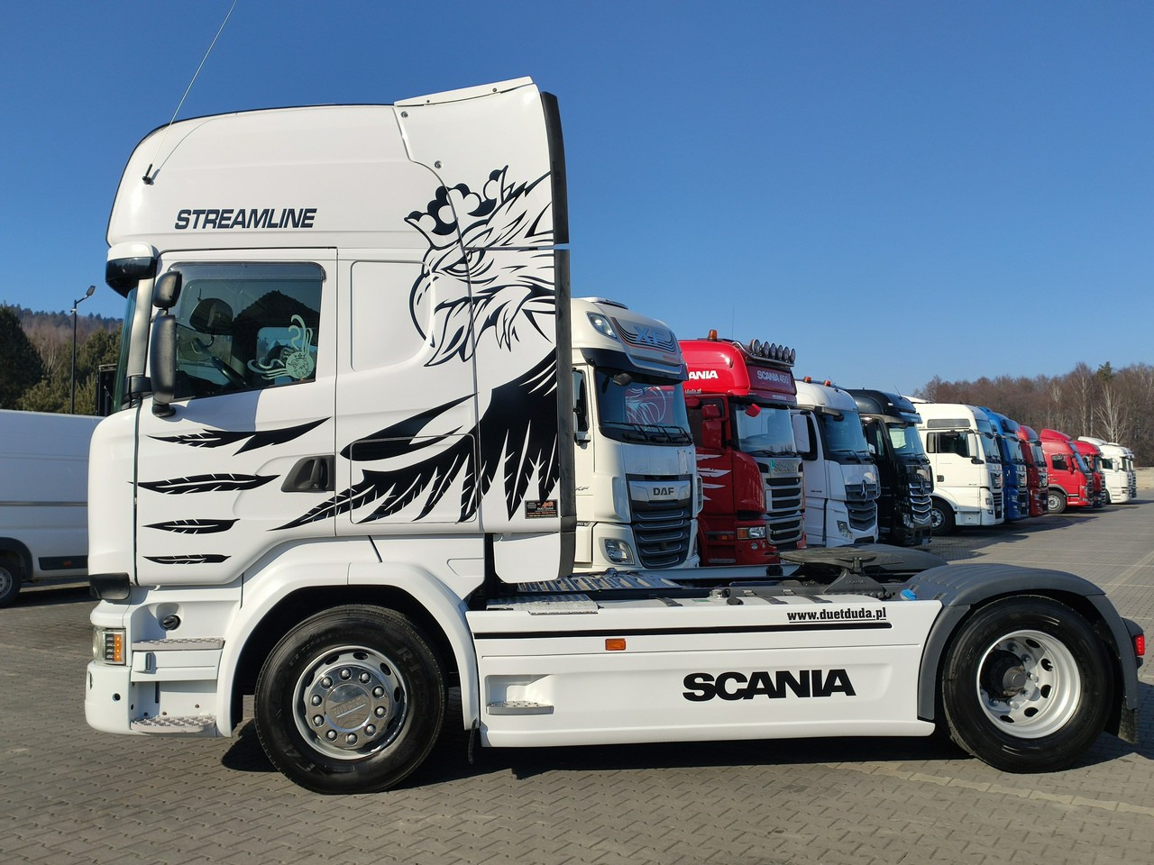 Scania R 450 Topline E6 4x2 Retarder Klima Postojowa !!! - Vilcējs: foto 3 Scania R 450 Topline E6 4x2 Retarder Klima Postojowa !!! - Vilcējs: foto 3