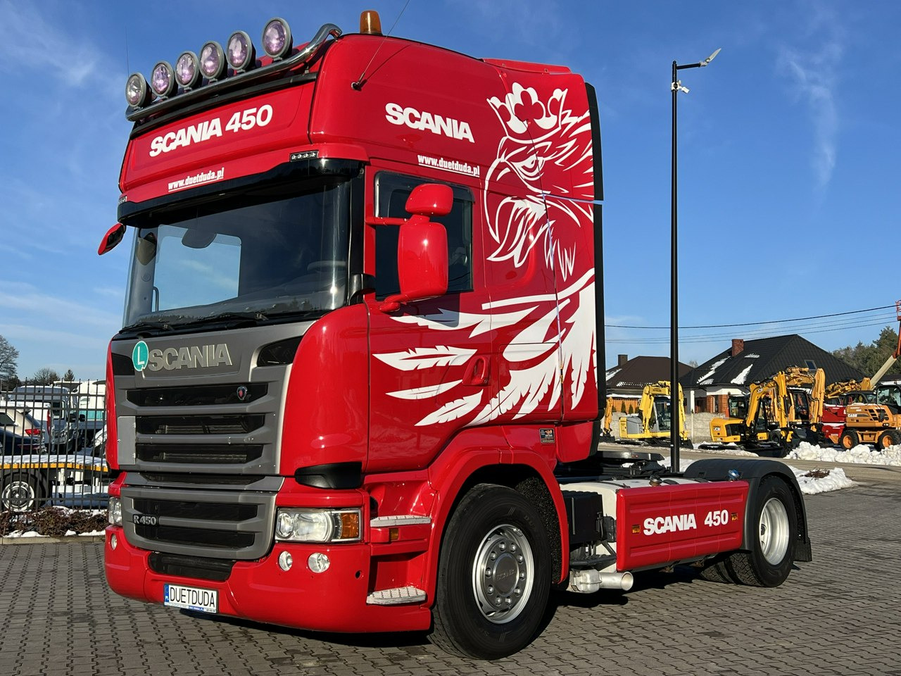Scania R 450 Topline E6 4x2 Retarder Klima Postojowa !!! - Vilcējs: foto 2 Scania R 450 Topline E6 4x2 Retarder Klima Postojowa !!! - Vilcējs: foto 2