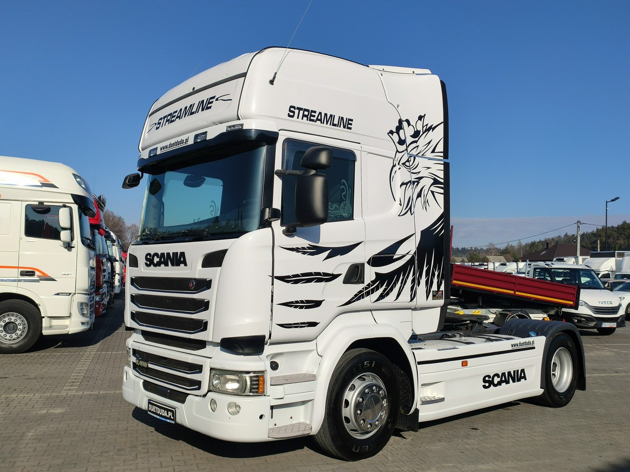 Scania R 450 Topline E6 4x2 Retarder Klima Postojowa !!! - Vilcējs: foto 2 Scania R 450 Topline E6 4x2 Retarder Klima Postojowa !!! - Vilcējs: foto 2