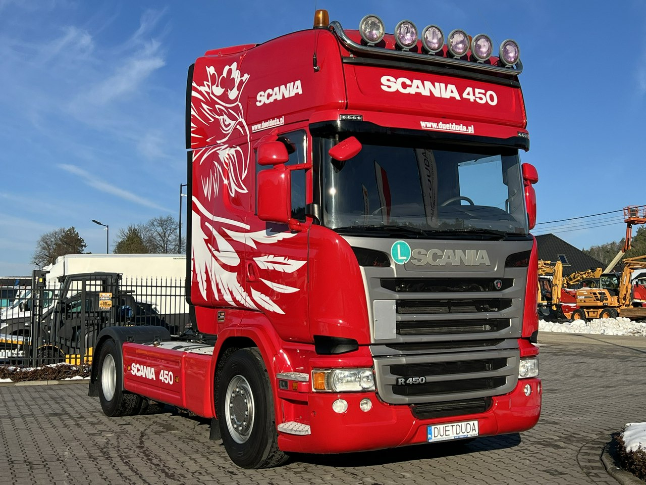 Scania R 450 Topline E6 4x2 Retarder Klima Postojowa !!! - Vilcējs: foto 3 Scania R 450 Topline E6 4x2 Retarder Klima Postojowa !!! - Vilcējs: foto 3