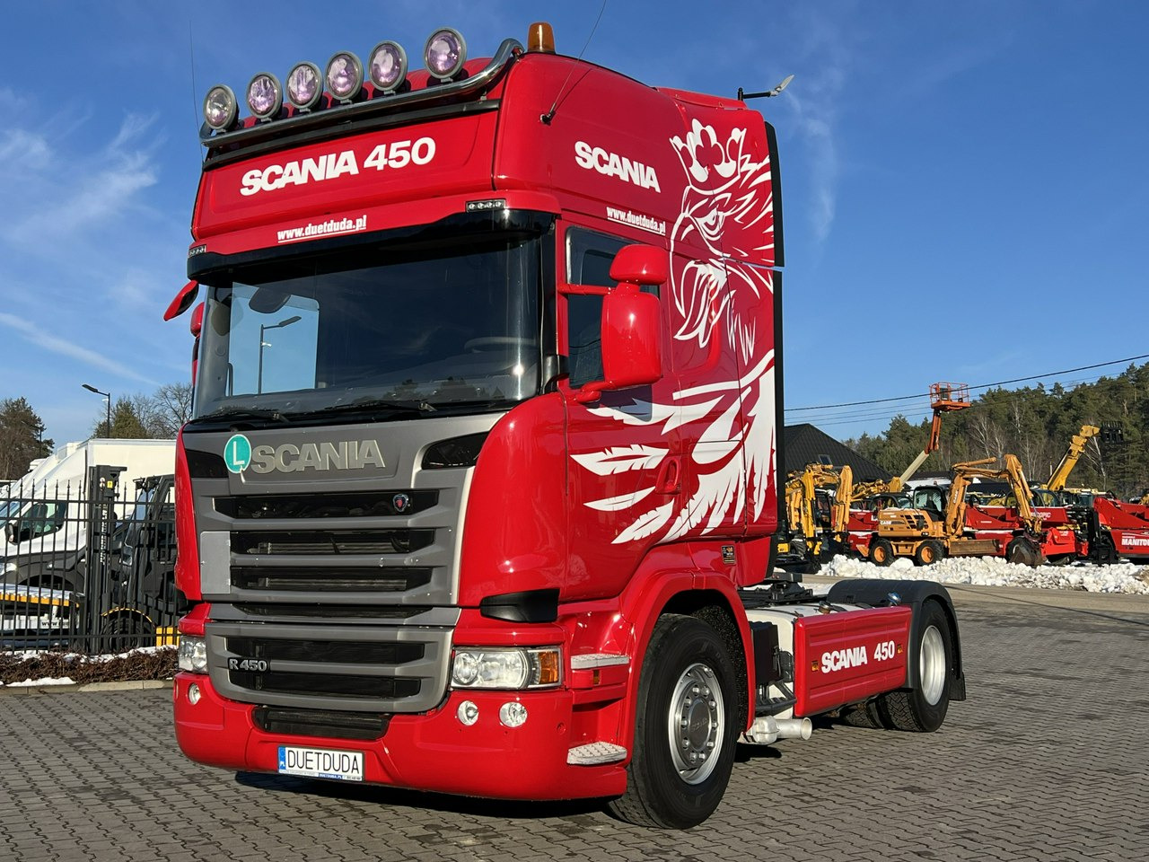 Scania R 450 Topline E6 4x2 Retarder Klima Postojowa !!! - Vilcējs: foto 5 Scania R 450 Topline E6 4x2 Retarder Klima Postojowa !!! - Vilcējs: foto 5