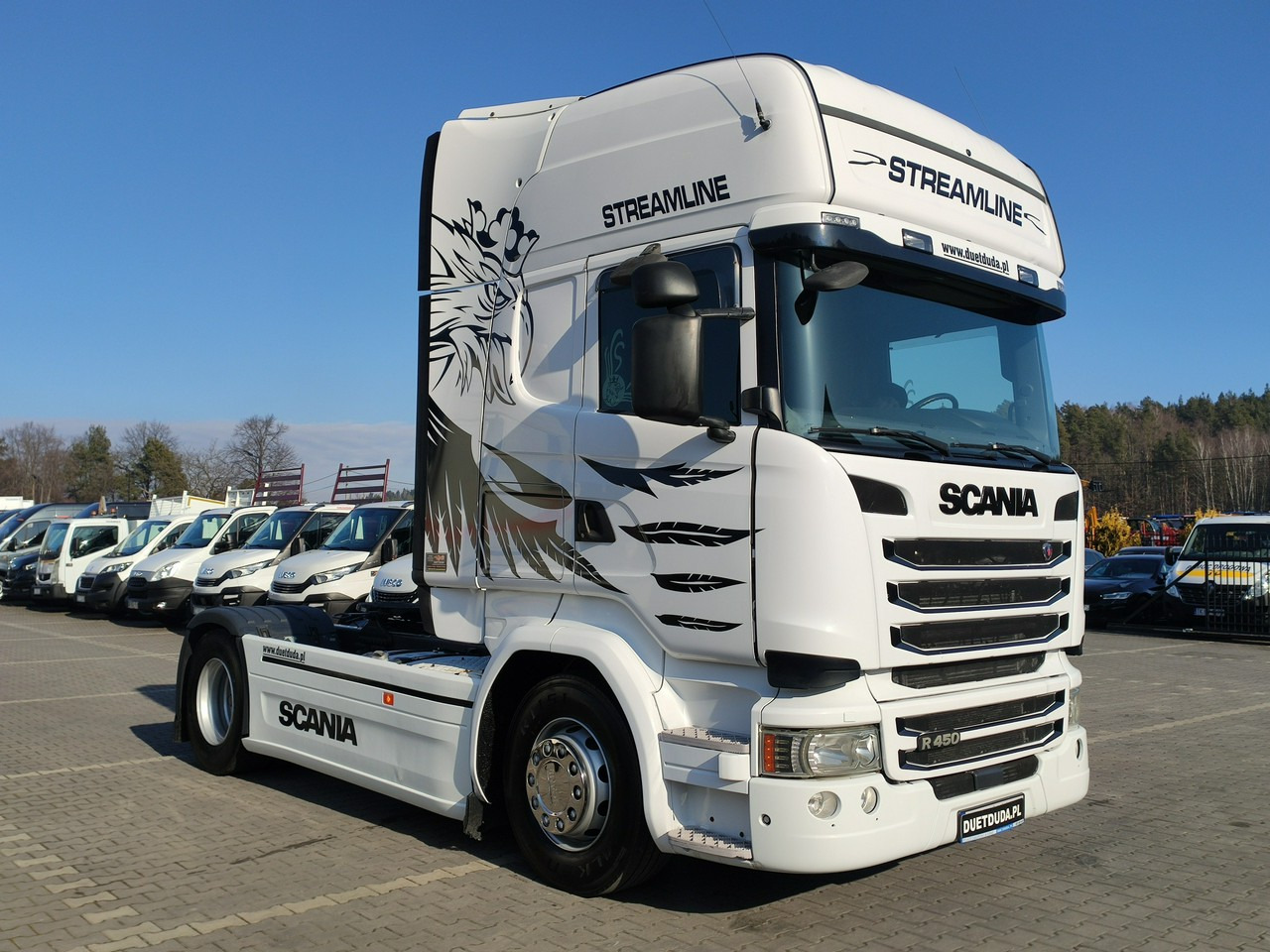 Scania R 450 Topline E6 4x2 Retarder Klima Postojowa !!! - Vilcējs: foto 1 Scania R 450 Topline E6 4x2 Retarder Klima Postojowa !!! - Vilcējs: foto 1