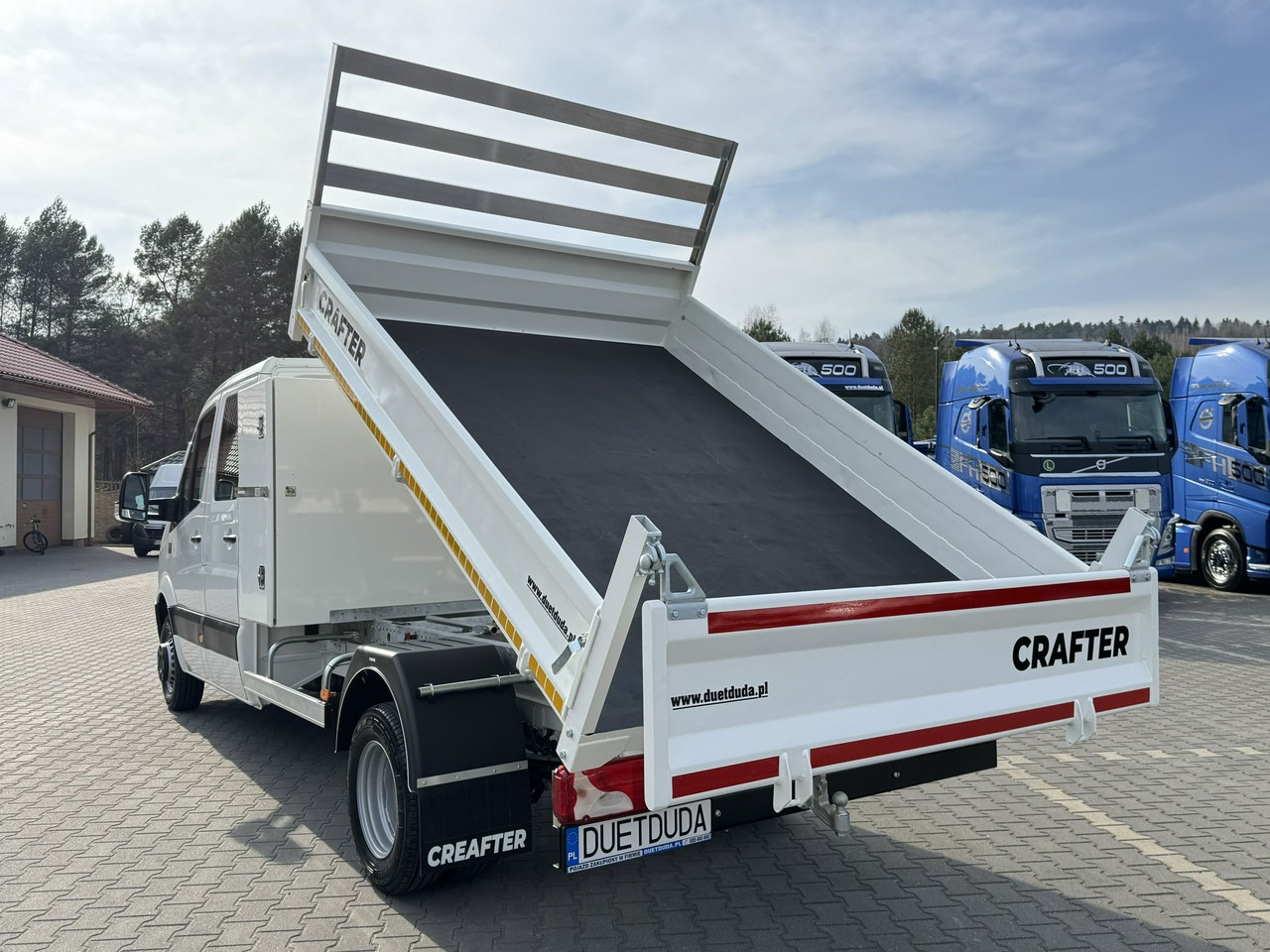 Komercauto pašizgāzējs Volkswagen Crafter: foto 19