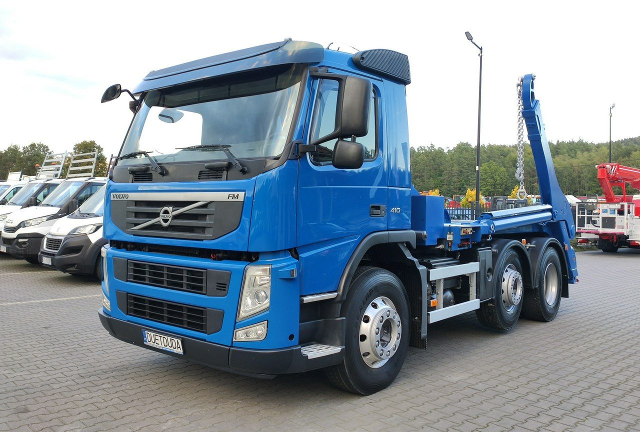 Volvo FM 410 E5 Bramowiec Hakowiec 6x2 Oś Skrętna / Podnoszona Automat - Būvgružu konteineru vedējs: foto 3 Volvo FM 410 E5 Bramowiec Hakowiec 6x2 Oś Skrętna / Podnoszona Automat - Būvgružu konteineru vedējs: foto 3