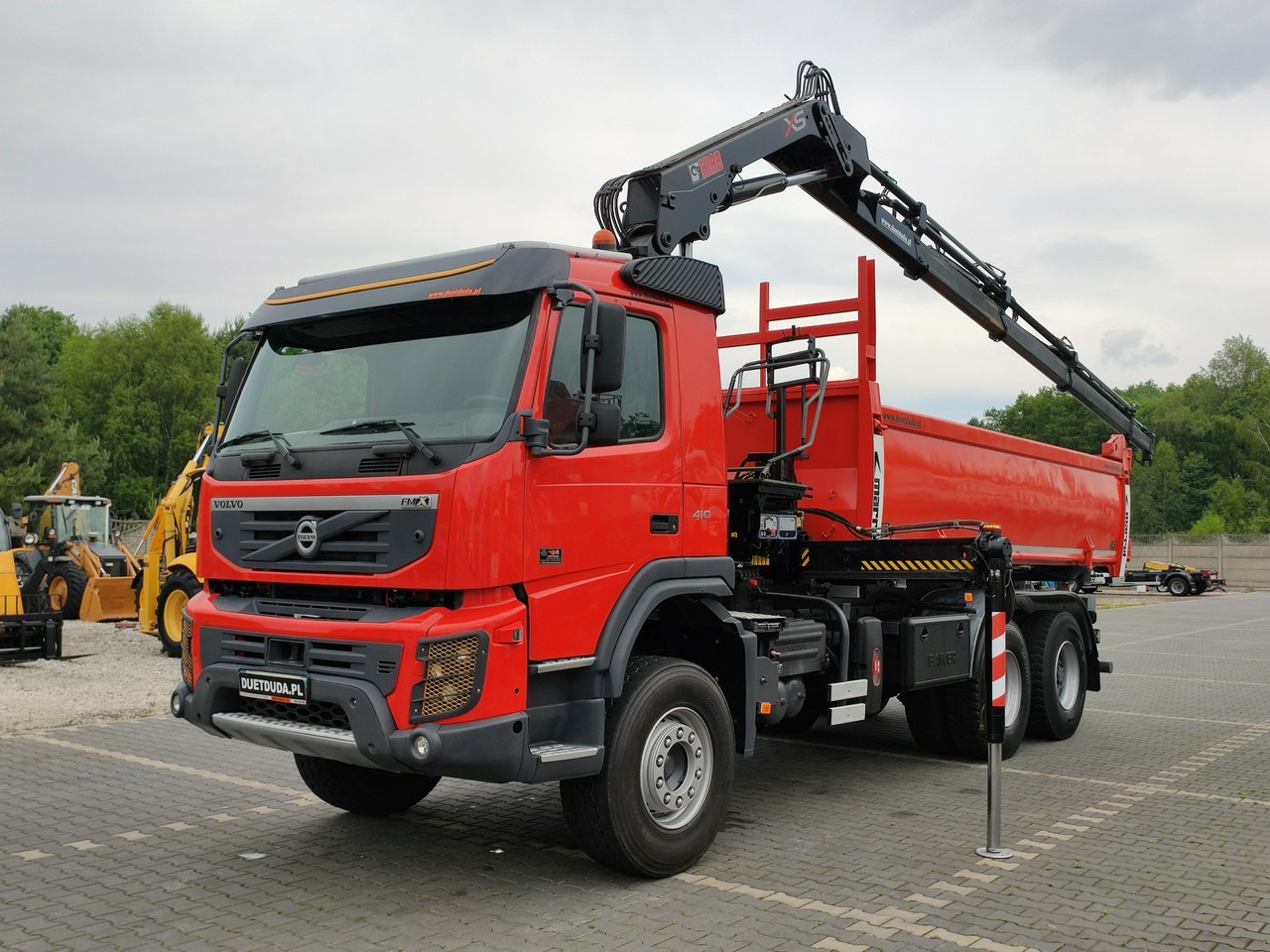 Volvo FMX 410 6x4 13L HDS Radiowy Hydroburta - Kravas automašīna pašizgāzējs, Kravas auto ar manipulatoru: foto 1 Volvo FMX 410 6x4 13L HDS Radiowy Hydroburta - Kravas automašīna pašizgāzējs, Kravas auto ar manipulatoru: foto 1