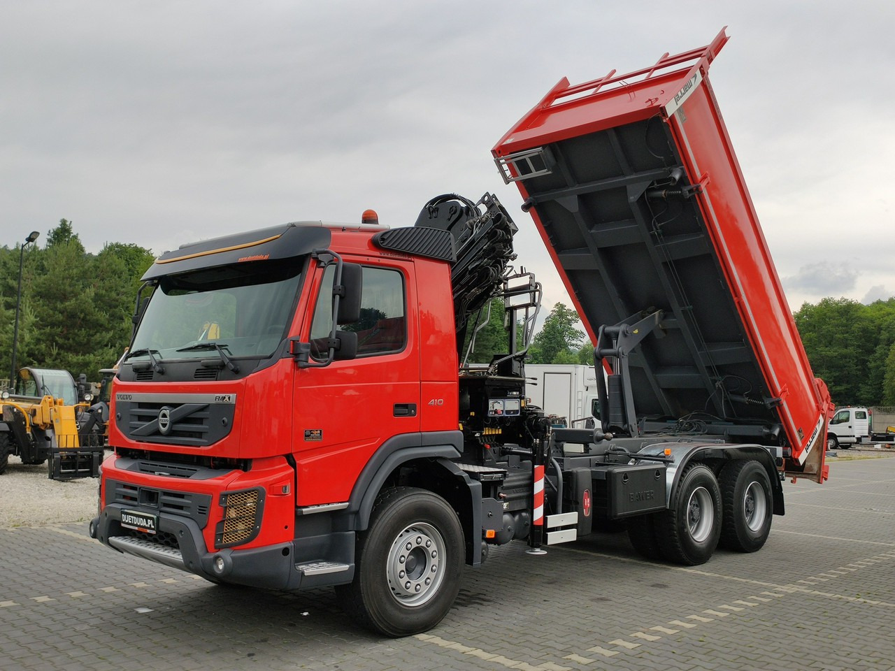 Volvo FMX 410 6x4 13L HDS Radiowy Hydroburta - Kravas automašīna pašizgāzējs, Kravas auto ar manipulatoru: foto 3 Volvo FMX 410 6x4 13L HDS Radiowy Hydroburta - Kravas automašīna pašizgāzējs, Kravas auto ar manipulatoru: foto 3