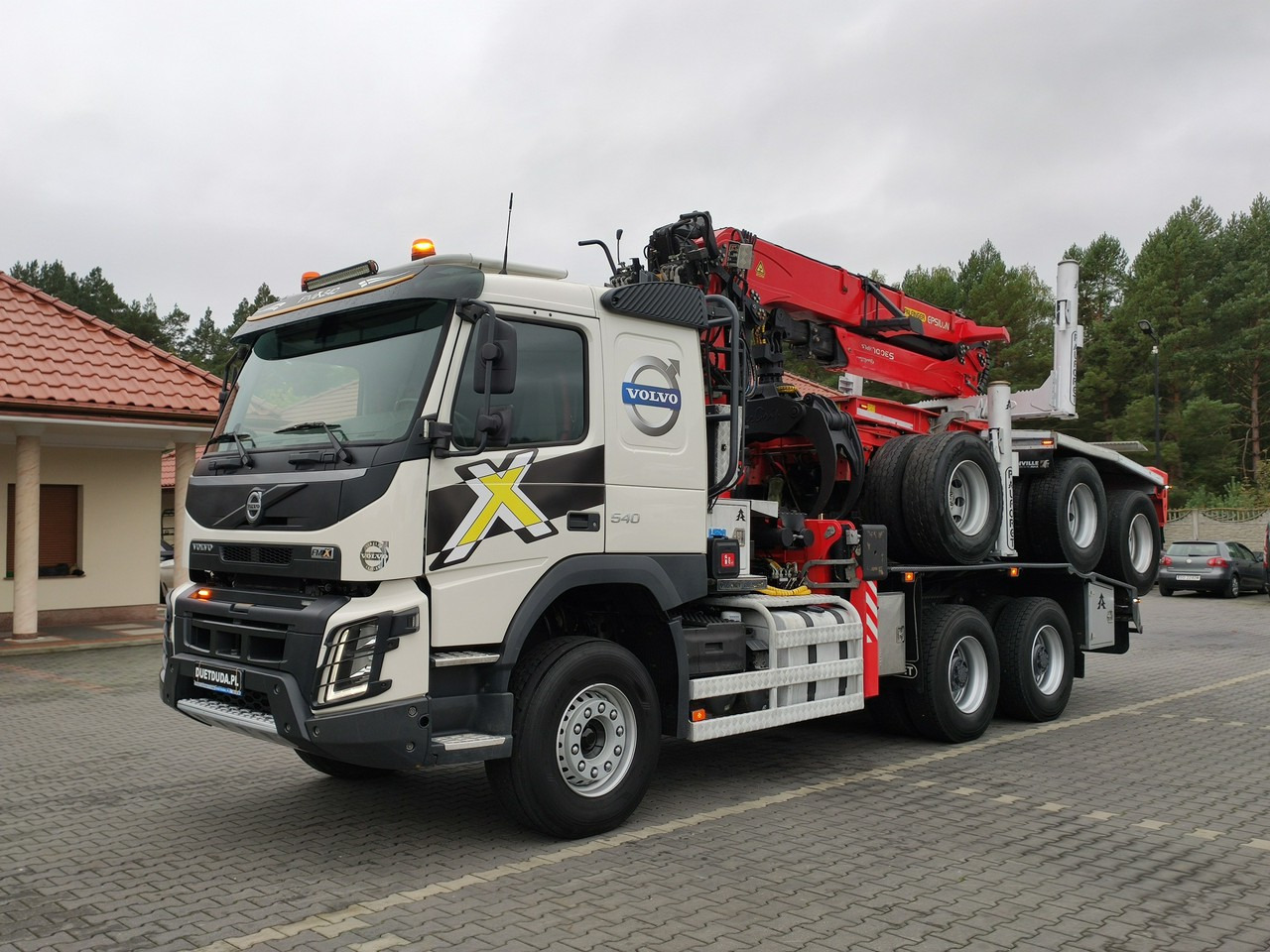 Volvo FMX 540 6x4 RETARDER PALFORET EPSILON S300L Do Drewna - Kokvedējs: foto 4 Volvo FMX 540 6x4 RETARDER PALFORET EPSILON S300L Do Drewna - Kokvedējs: foto 4