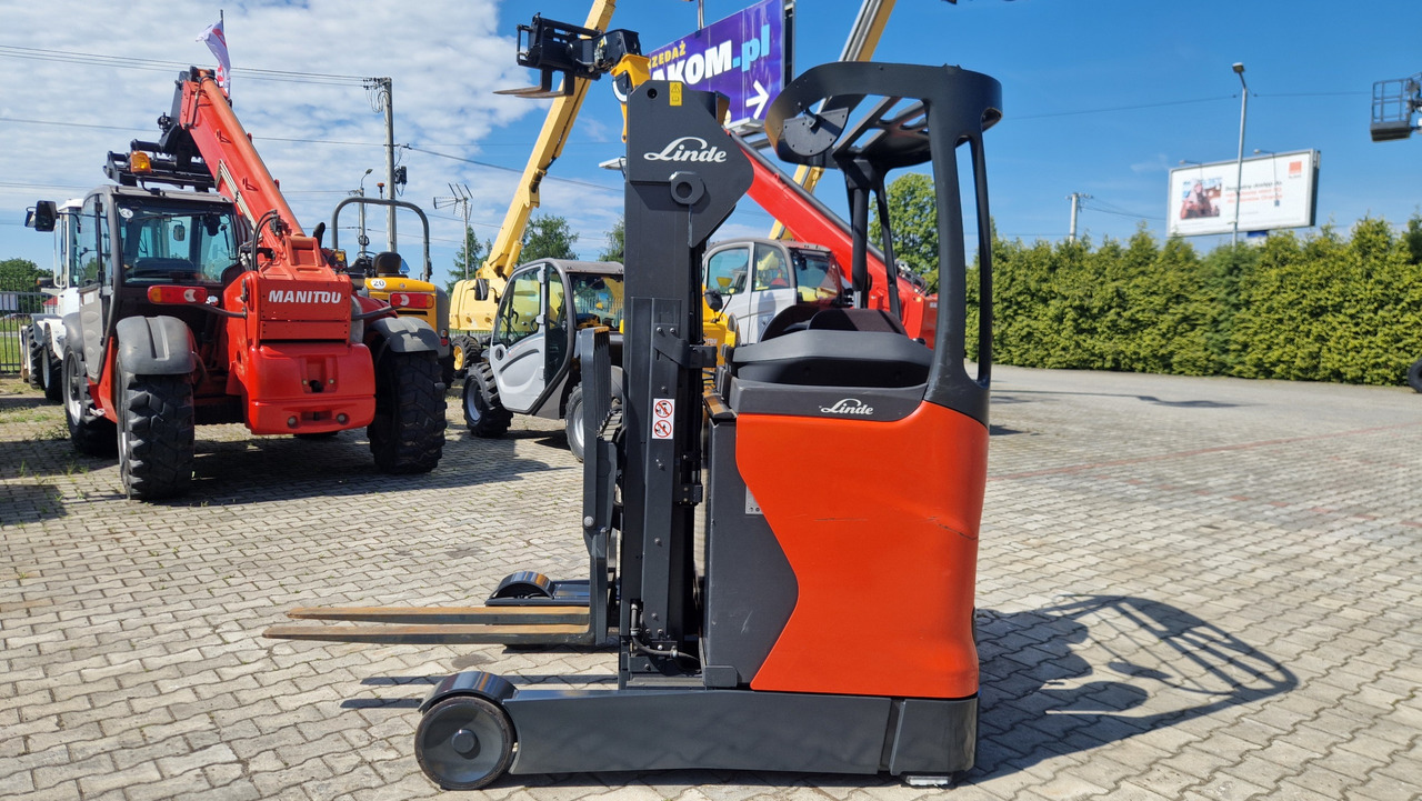 LINDE R 14 - 01 - Sānu autokrāvējs: foto 1 LINDE R 14 - 01 - Sānu autokrāvējs: foto 1