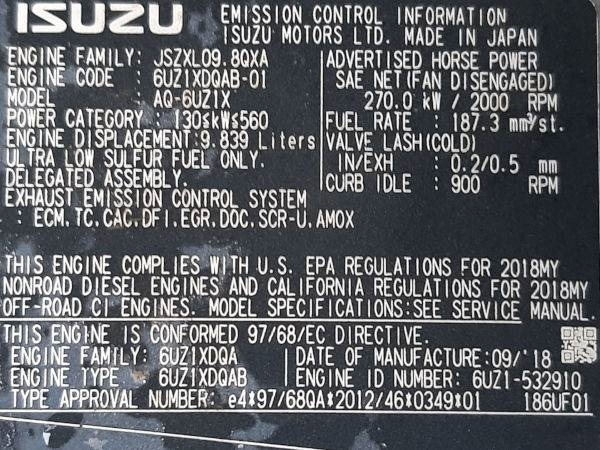 Kāpurķēžu ekskavators Hitachi ZX 490 LCH-6: foto 8