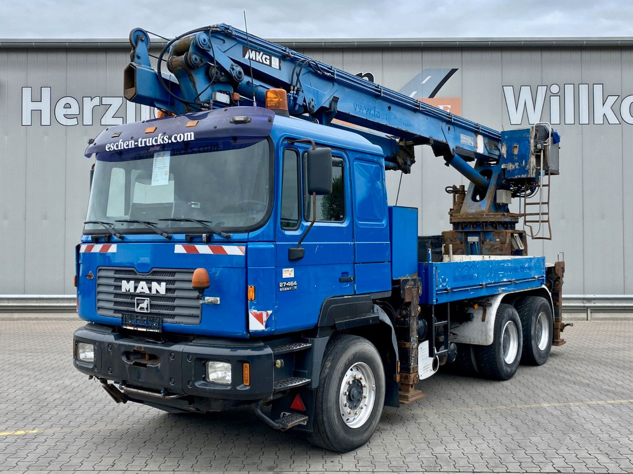 MAN 27.464 6x4 | MKG HMK 350a 2L*FUNK*Retarder*AHK - Kravas auto ar manipulatoru: foto 1 MAN 27.464 6x4 | MKG HMK 350a 2L*FUNK*Retarder*AHK - Kravas auto ar manipulatoru: foto 1