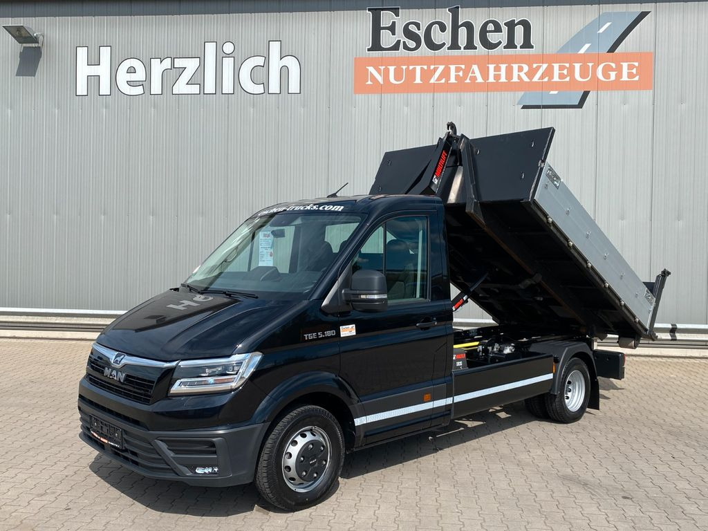 MAN TGE 5.180|HIAB Multiflift XR 35 + Cont.*3x Sitze - Pacēlājs ar āķi: foto 1 MAN TGE 5.180|HIAB Multiflift XR 35 + Cont.*3x Sitze - Pacēlājs ar āķi: foto 1