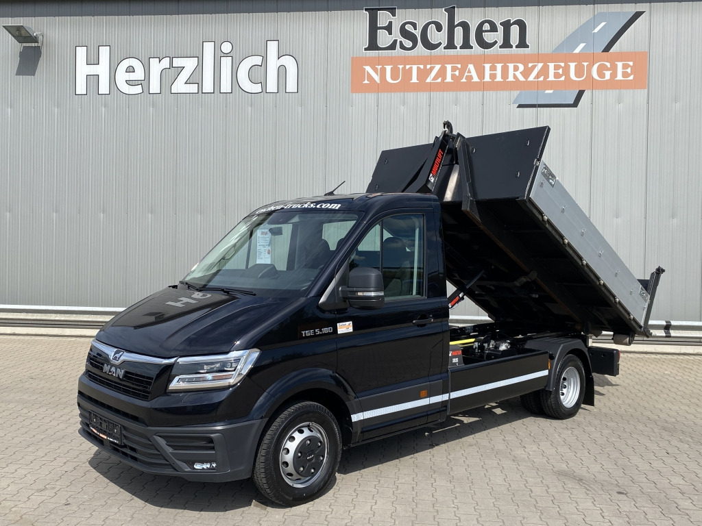 MAN TGE 5.180 / HIAB XR 35 Aufbau - Pacēlājs ar āķi: foto 1 MAN TGE 5.180 / HIAB XR 35 Aufbau - Pacēlājs ar āķi: foto 1