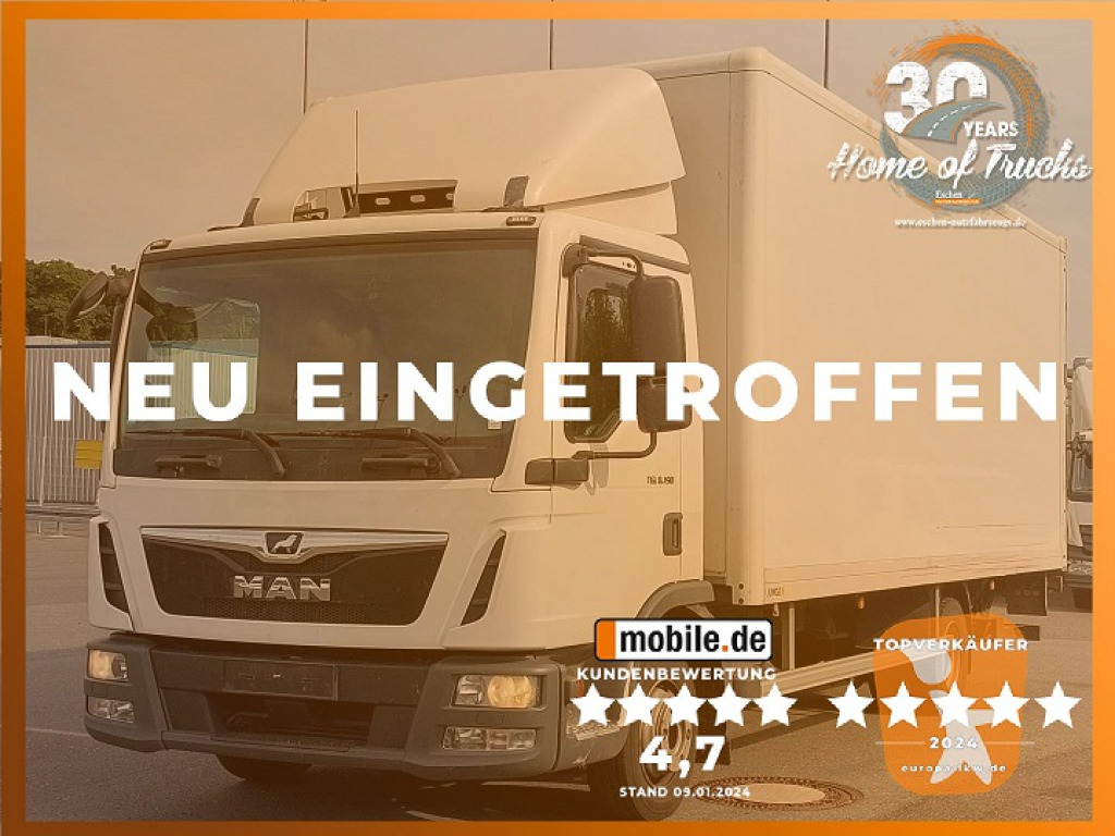 MAN TGL 8.190 Koffer/Seitentür/LBW - Kravas automašīna ar slēgto virsbūvi: foto 1 MAN TGL 8.190 Koffer/Seitentür/LBW - Kravas automašīna ar slēgto virsbūvi: foto 1