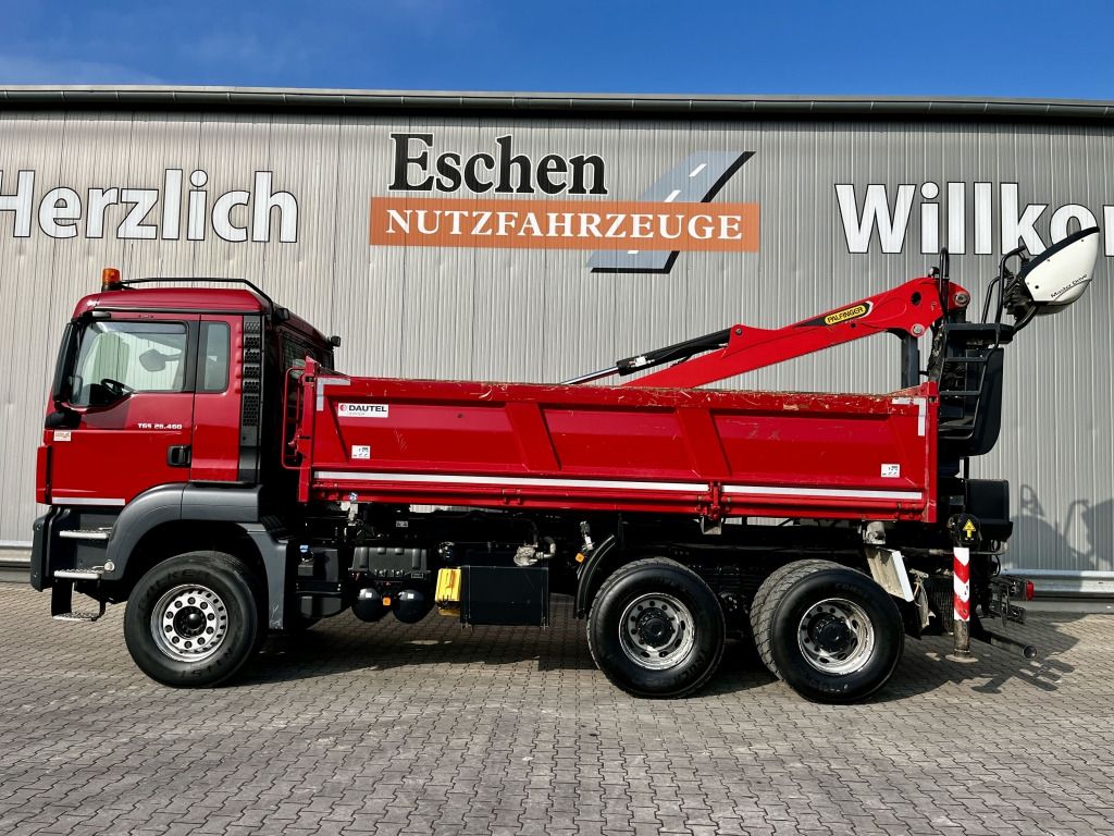 MAN TGS 26.460 6x4 BB / Palfinger M12L83 Kran - Kravas automašīna pašizgāzējs, Kravas auto ar manipulatoru: foto 3 MAN TGS 26.460 6x4 BB / Palfinger M12L83 Kran - Kravas automašīna pašizgāzējs, Kravas auto ar manipulatoru: foto 3