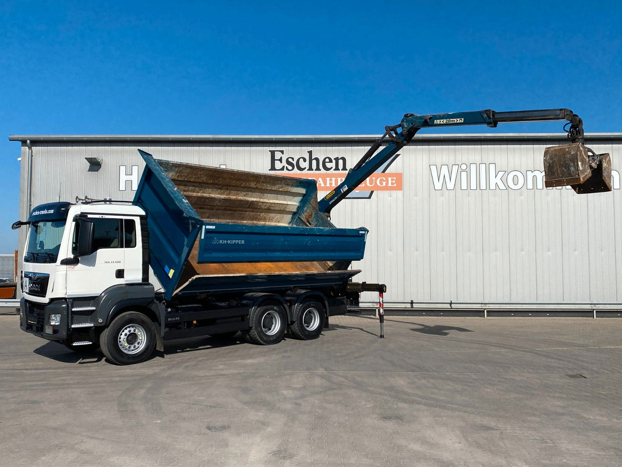MAN TGS 33.500 6x4 BB | Palfinger M12L80*Bordmatik MAN TGS 33.500 6x4 BB | Palfinger M12L80*Bordmatik - Kravas automašīna pašizgāzējs, Kravas auto ar manipulatoru: foto 1 MAN TGS 33.500 6x4 BB | Palfinger M12L80*Bordmatik MAN TGS 33.500 6x4 BB | Palfinger M12L80*Bordmatik - Kravas automašīna pašizgāzējs, Kravas auto ar manipulatoru: foto 1