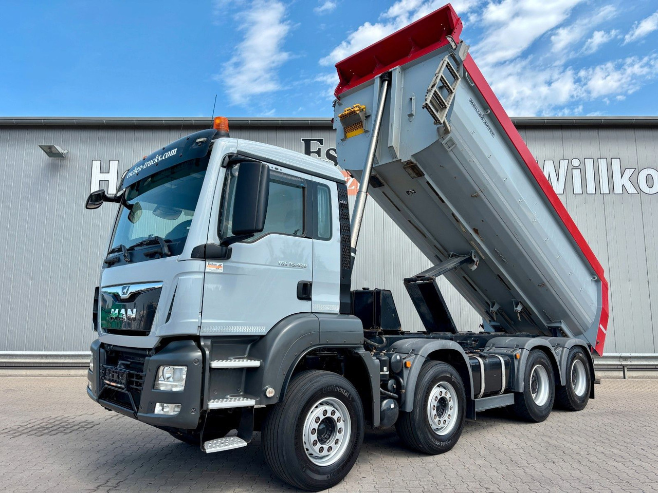 MAN TGS 35.420 8x4 BL | MEILLER*Rollplane*Navi*Klima - Būvgružu konteineru vedējs: foto 2 MAN TGS 35.420 8x4 BL | MEILLER*Rollplane*Navi*Klima - Būvgružu konteineru vedējs: foto 2