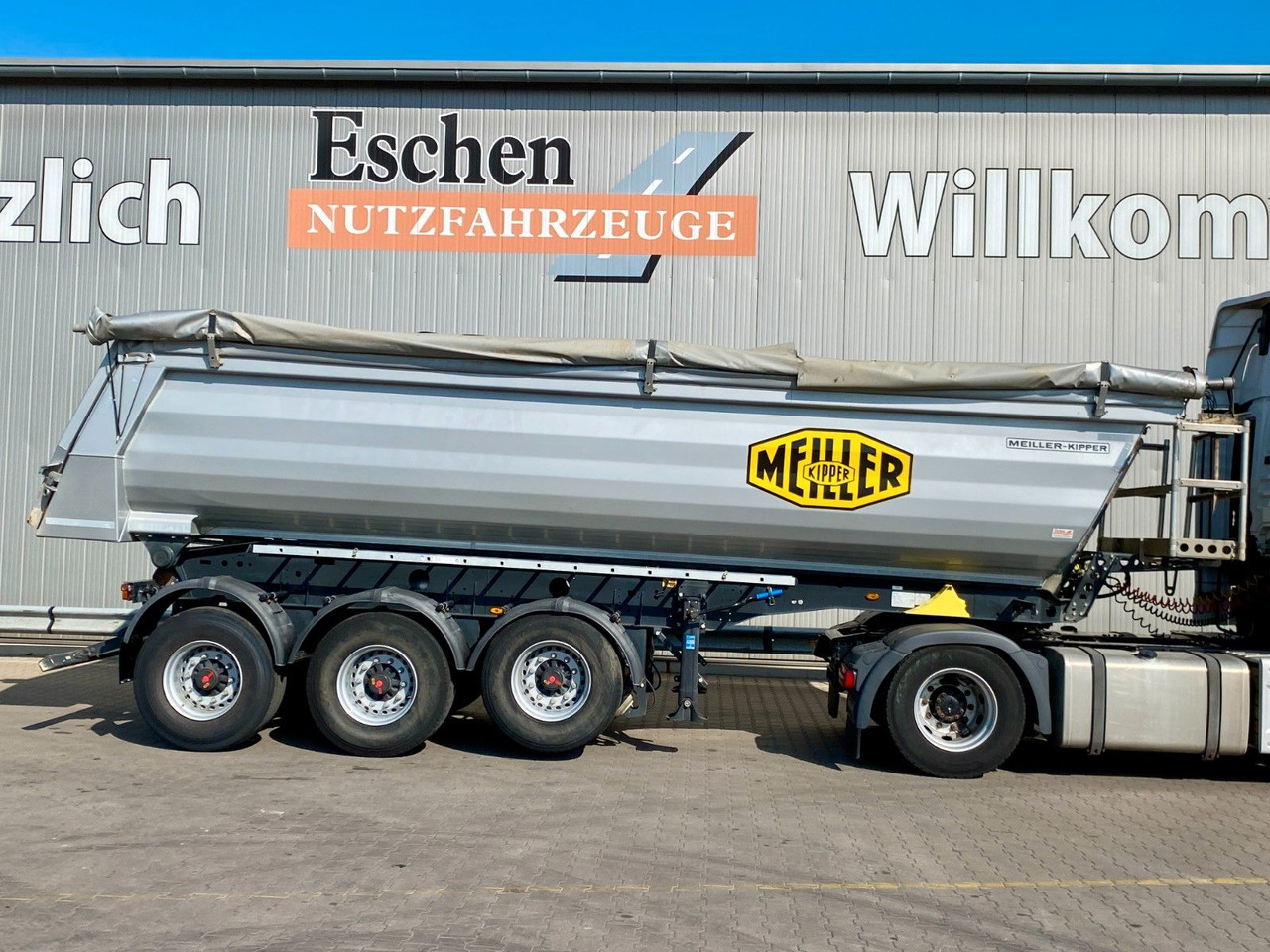 Meiller MHPS 44.3-N | Stahl 24m³*Luft-Lift*Rollplane*SAF - Puspiekabe pašizgāzējs: foto 5 Meiller MHPS 44.3-N | Stahl 24m³*Luft-Lift*Rollplane*SAF - Puspiekabe pašizgāzējs: foto 5