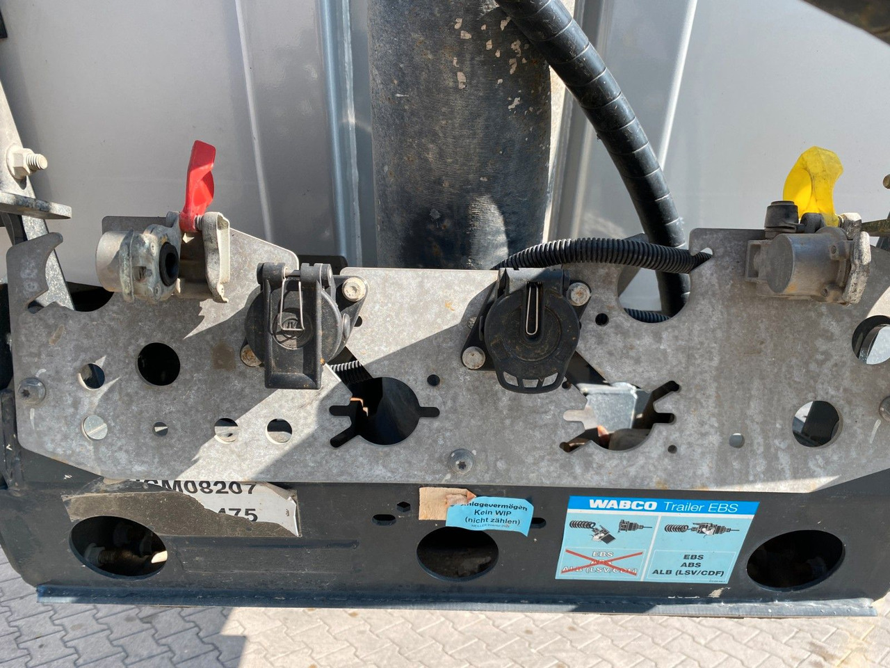 Puspiekabe pašizgāzējs Meiller MHPS 44.3-N | Stahl 24m³*Luft-Lift*Rollplane*SAF: foto 10