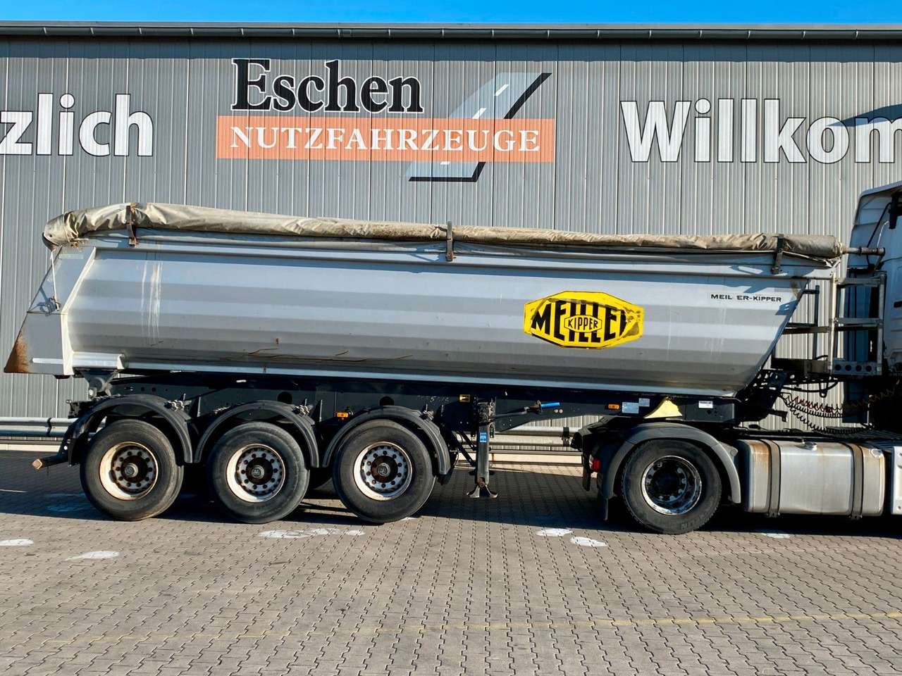 Meiller MHPS 44/3-S | Stahl 25m³*Luft-Lift*Plane*EBS*BPW - Puspiekabe pašizgāzējs: foto 5 Meiller MHPS 44/3-S | Stahl 25m³*Luft-Lift*Plane*EBS*BPW - Puspiekabe pašizgāzējs: foto 5