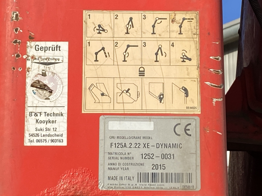 Mercedes-Benz 1832 4x2 / Fassi Kran - Kravas automašīna pašizgāzējs, Kravas auto ar manipulatoru: foto 3 Mercedes-Benz 1832 4x2 / Fassi Kran - Kravas automašīna pašizgāzējs, Kravas auto ar manipulatoru: foto 3