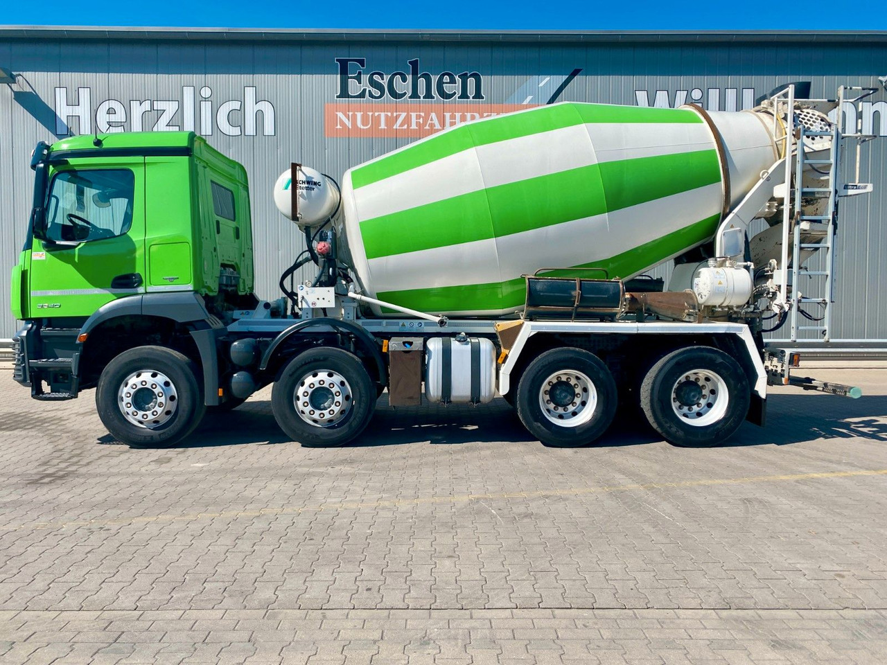 Mercedes-Benz 3240 Arocs 8x4| 9m³ Stetter*Navi*Klima*ASR*Blatt - Betonvedējs: foto 2 Mercedes-Benz 3240 Arocs 8x4| 9m³ Stetter*Navi*Klima*ASR*Blatt - Betonvedējs: foto 2