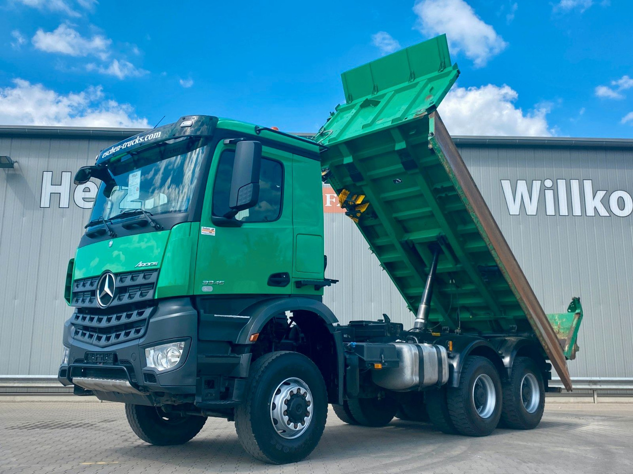 Mercedes-Benz 3345 Arocs 6x6 | MEILLER*Bordmatik*AHK*Blatt*AC - Kravas automašīna pašizgāzējs: foto 1 Mercedes-Benz 3345 Arocs 6x6 | MEILLER*Bordmatik*AHK*Blatt*AC - Kravas automašīna pašizgāzējs: foto 1