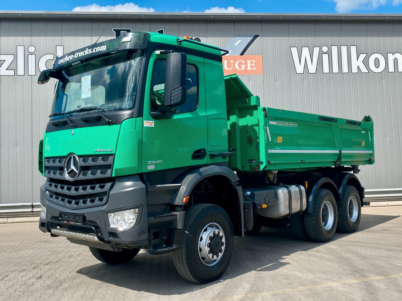 Mercedes-Benz 3345 Arocs 6x6 | MEILLER*Bordmatik*AHK*Blatt*AC - Kravas automašīna pašizgāzējs: foto 1 Mercedes-Benz 3345 Arocs 6x6 | MEILLER*Bordmatik*AHK*Blatt*AC - Kravas automašīna pašizgāzējs: foto 1