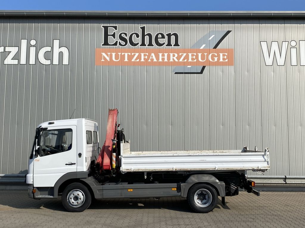 Mercedes-Benz 818 Atego | Fassi F65*MEILLER*PKW-AHK*1.Hand - Komercauto pašizgāzējs: foto 3 Mercedes-Benz 818 Atego | Fassi F65*MEILLER*PKW-AHK*1.Hand - Komercauto pašizgāzējs: foto 3
