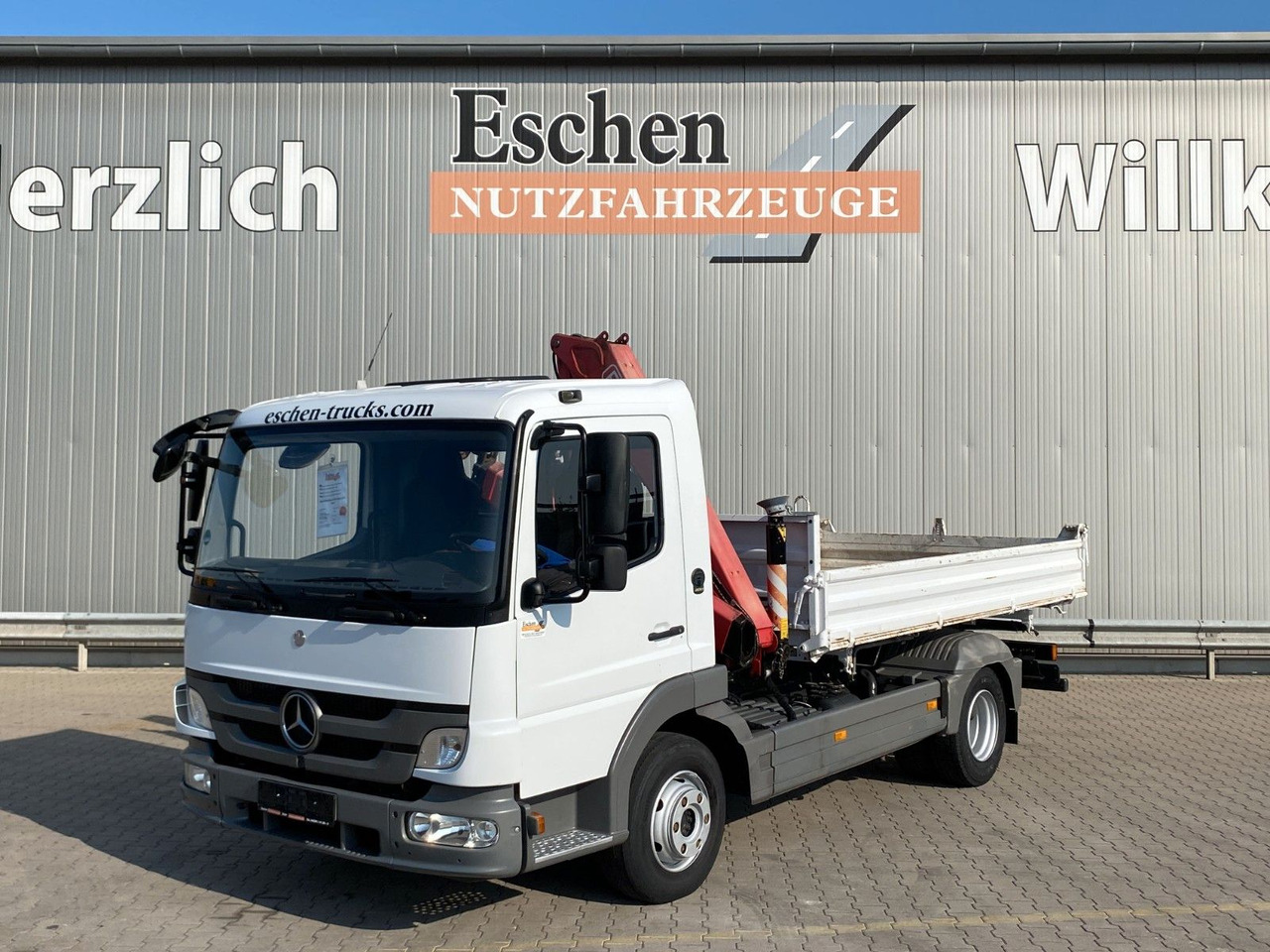 Mercedes-Benz 818 Atego | Fassi F65*MEILLER*PKW-AHK*1.Hand - Kravas automašīna pašizgāzējs, Kravas auto ar manipulatoru: foto 1 Mercedes-Benz 818 Atego | Fassi F65*MEILLER*PKW-AHK*1.Hand - Kravas automašīna pašizgāzējs, Kravas auto ar manipulatoru: foto 1