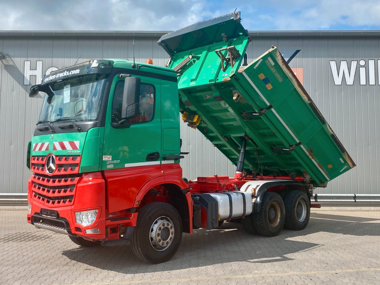 Mercedes-Benz Arocs 2652 6x4B MEILLER Bordmatik*Blatt*Retarder - Kravas automašīna pašizgāzējs: foto 1 Mercedes-Benz Arocs 2652 6x4B MEILLER Bordmatik*Blatt*Retarder - Kravas automašīna pašizgāzējs: foto 1
